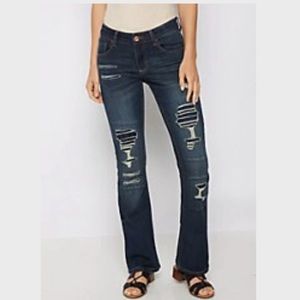 Rue 21 Destroyed boot cut jean-size 4